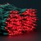 200 Red Christmas Lights, Pack of 2 Strands of 21 ft 100 Count UL Certified Incandescent Mini String Light (Red - Green Wire)